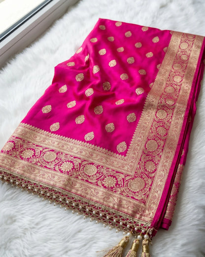Barkha - Traditional Banarasi Brocade Silk Saree