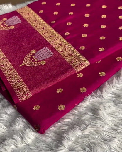 Kavya - Royal Banarasi Silk Zari Woven Saree
