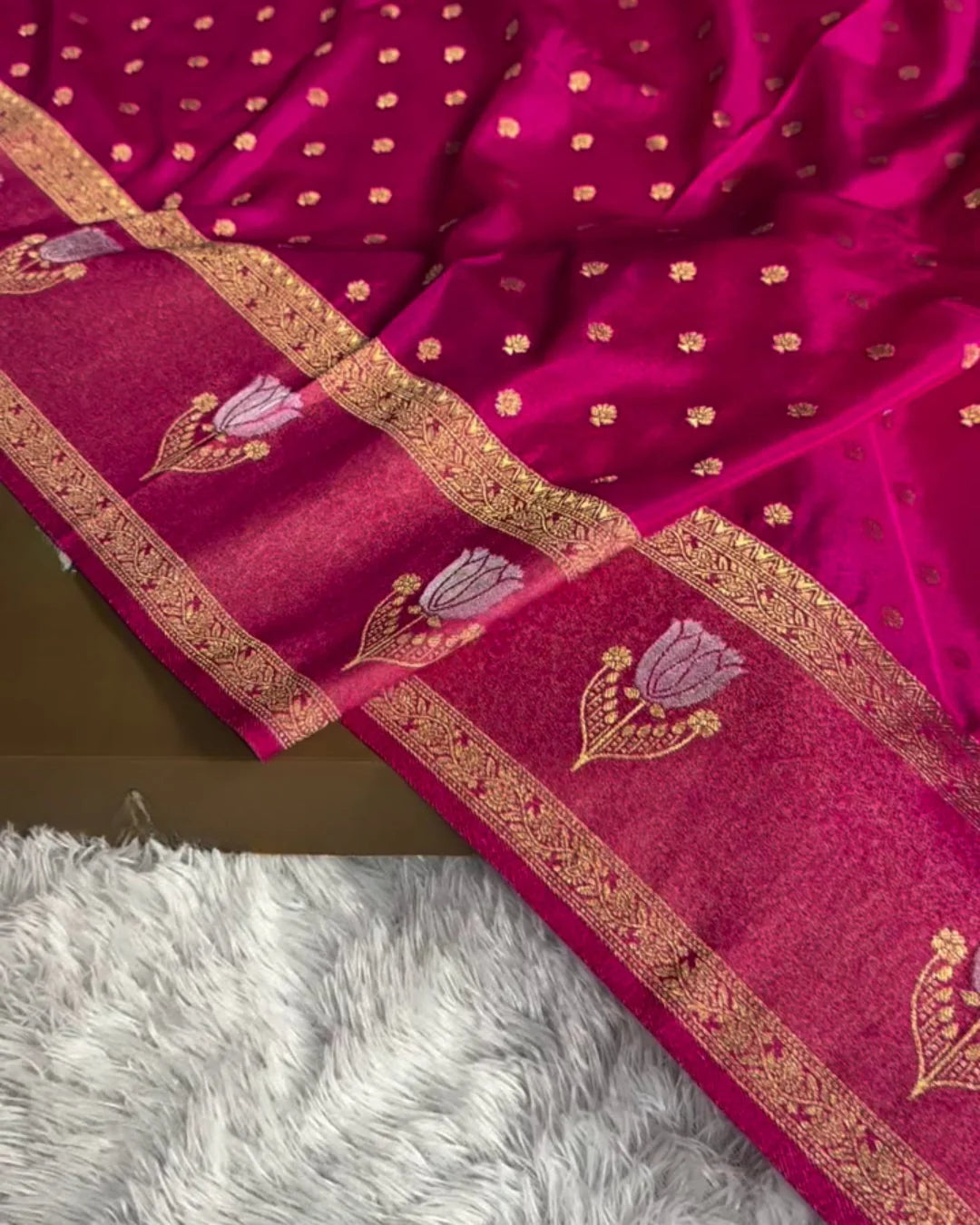 Kavya - Royal Banarasi Silk Zari Woven Saree