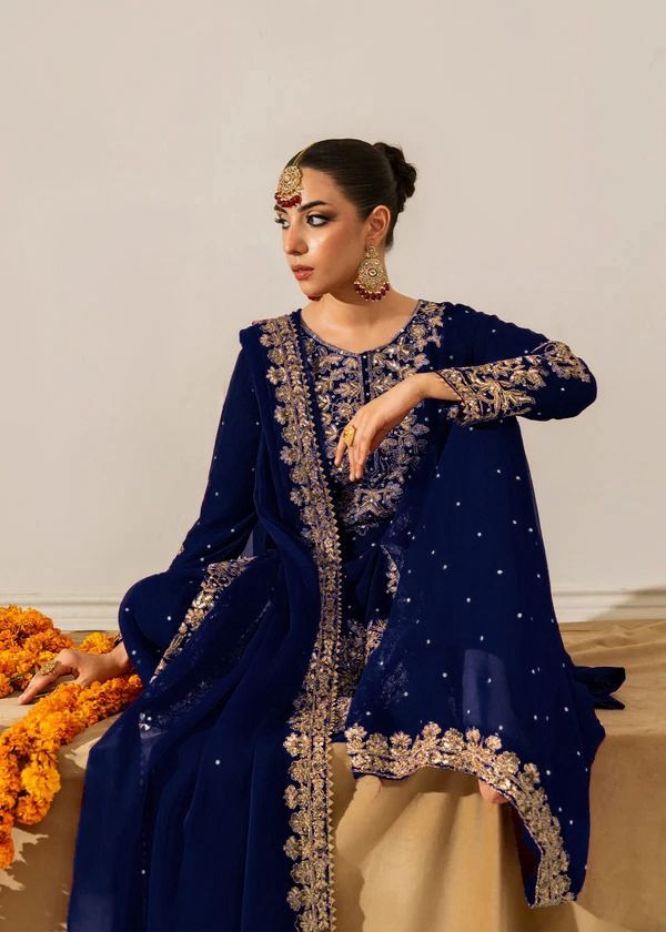 Heavy Embroidered Straight Kurta Palazzo Suit Set | Festive Party Wear | 6 Colors