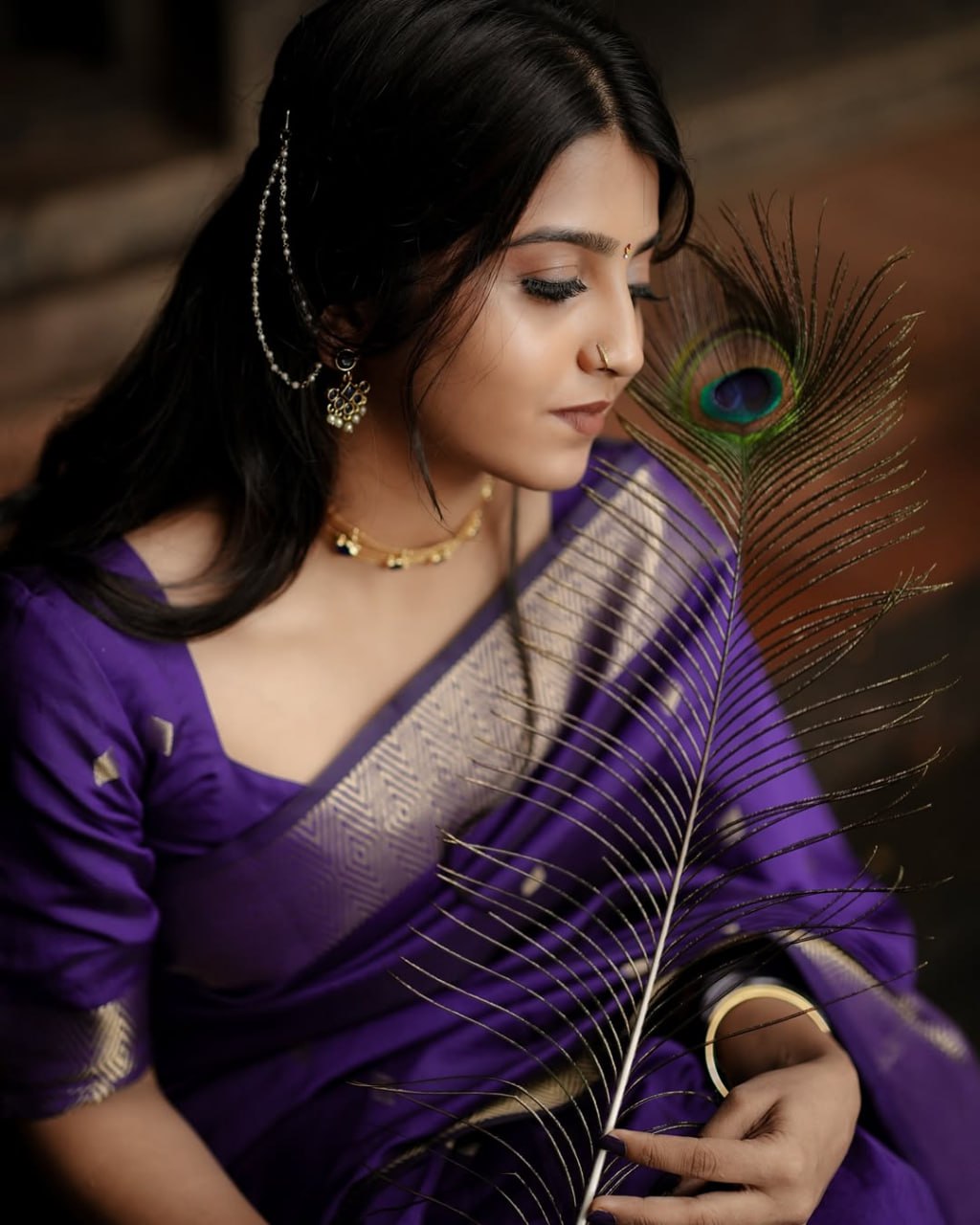 Mysore – Soft Cotton Silk Saree with Rich Jaquard Weaving and Grand Pallu