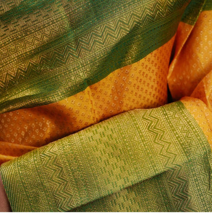 Classy Yellow Soft Silk Saree