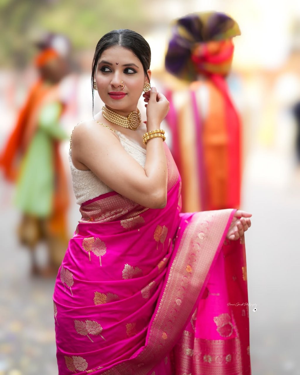 Pattu – Banarasi Soft Silk Saree in Refined Minimal Weave